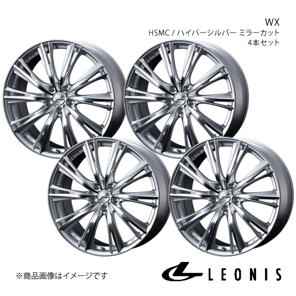 LEONIS/WX RAV4 PHV 50系 アルミホイール4本セット【18×8.0J 5 114.3 INSET42 HSMC】0033904×4 :ww qq e f2 h 210533s:車楽院