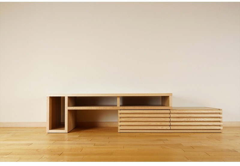 テレビ台 ローボード おしゃれ テレビボード 北欧 幅120-200cm 大川