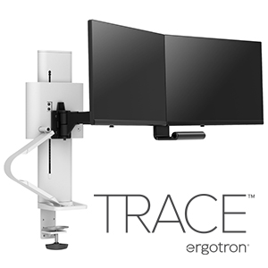 エルゴトロン TRACE (トレース) デュアル モニターマウント