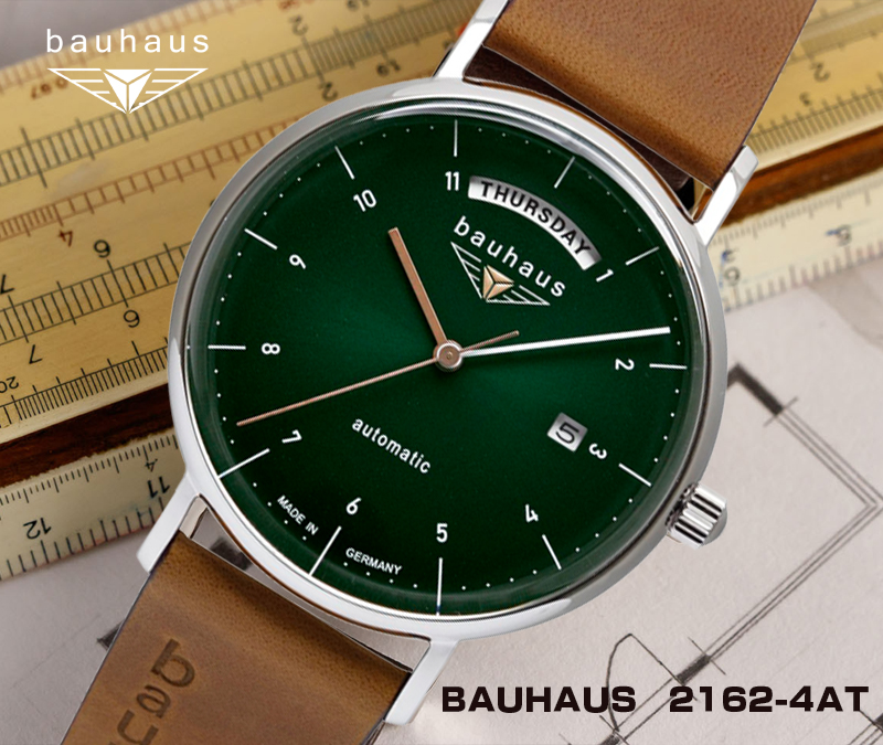 バウハウス（BAUHAUS）自動巻き 2162-4AT 腕時計 正規輸入品 : 正美堂 