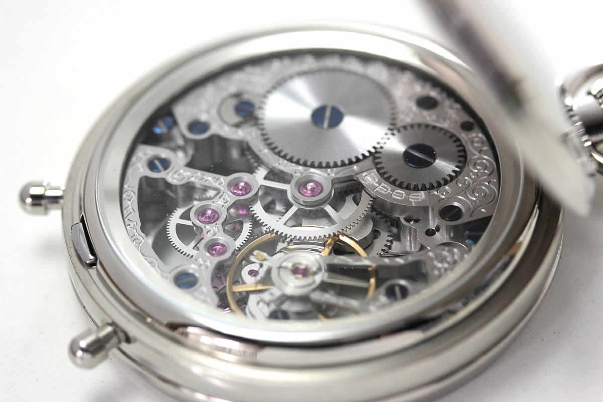 エポス（EPOS） スタンド付スケルトン懐中時計2166 正規輸入品 : 正美 