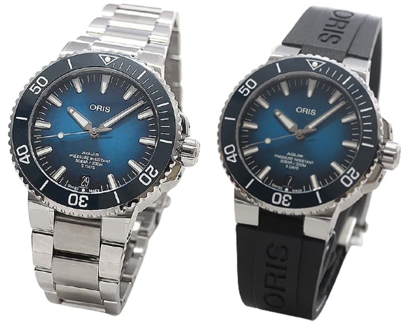オリス ORIS アクイスデイト キャリバー400 43.5mm専用ラバーベルト オリス ORIS アクイスデイト キャリバー400 43.5mm用 ブラック