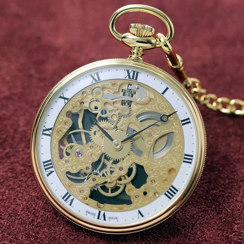 懐中時計 AEROWATCH アエロ/AERO/懐中時計/スケルトン/56738J501 正規輸入