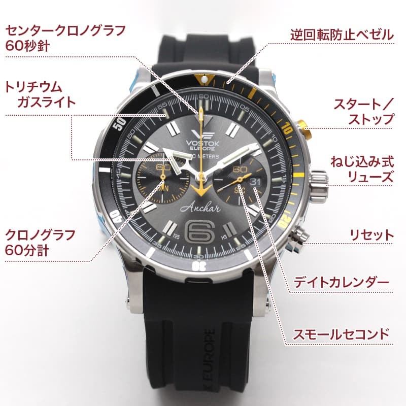 VOSTOK EUROPE EUROPE(ボストーク・ヨーロッパ)/ANCHAR