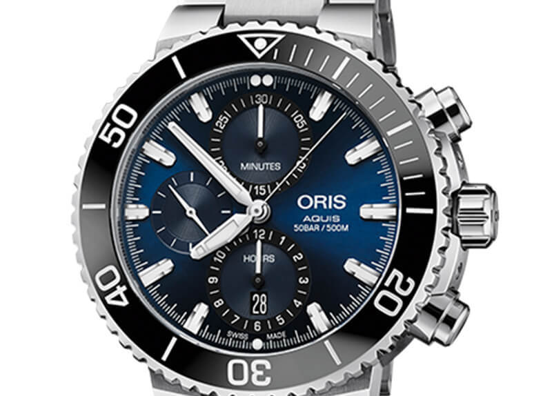 ORIS オリス（ORIS）AQUIS(アクイス)クロノグラフ 774 7743 4155