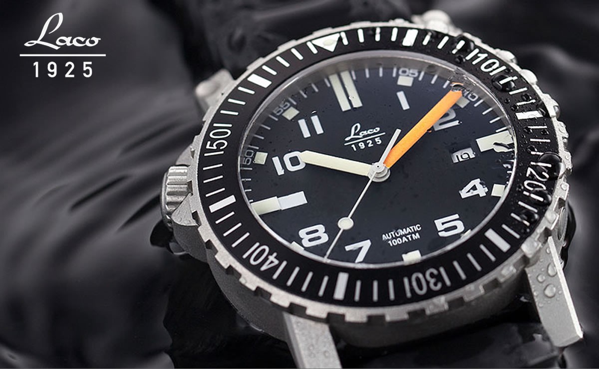 未使用 Laco ラコ 861704 スクワードオーシャン 限定ダイバー 箱