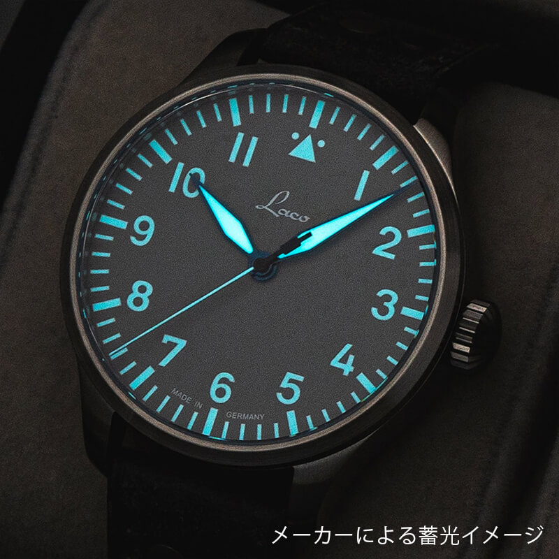 Laco（ラコ） パイロット アウクスブルク39 グラウ 自動巻き グレー