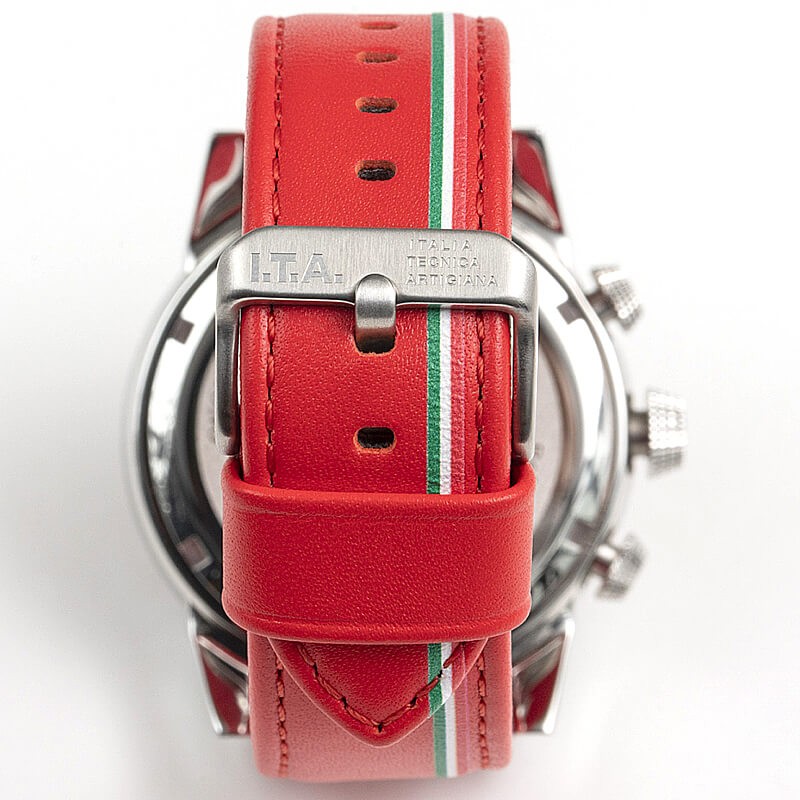 I.T.A.(アイティーエー)/GRAN CHRONO（グランクロノ）/ロッソ 27.00.04 腕時計 日本限定150本 正規輸入品 文字刻印可能