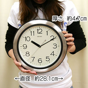 SEIKO（セイコー） セイコー強化防湿・防塵クロックKS463S : 正美堂