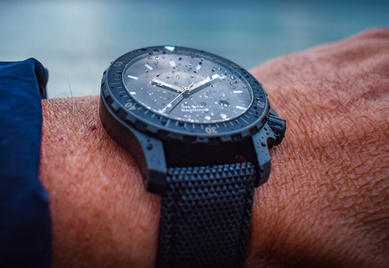MUHLE GLASHUTTE（ミューレ グラスヒュッテ） Sea-Timer BlackMotion