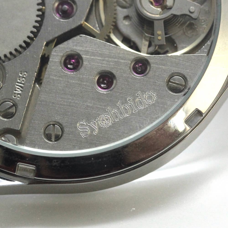 正美堂オリジナル腕時計/クラシック文字盤/スイス製オールド手巻き式ムーブメント