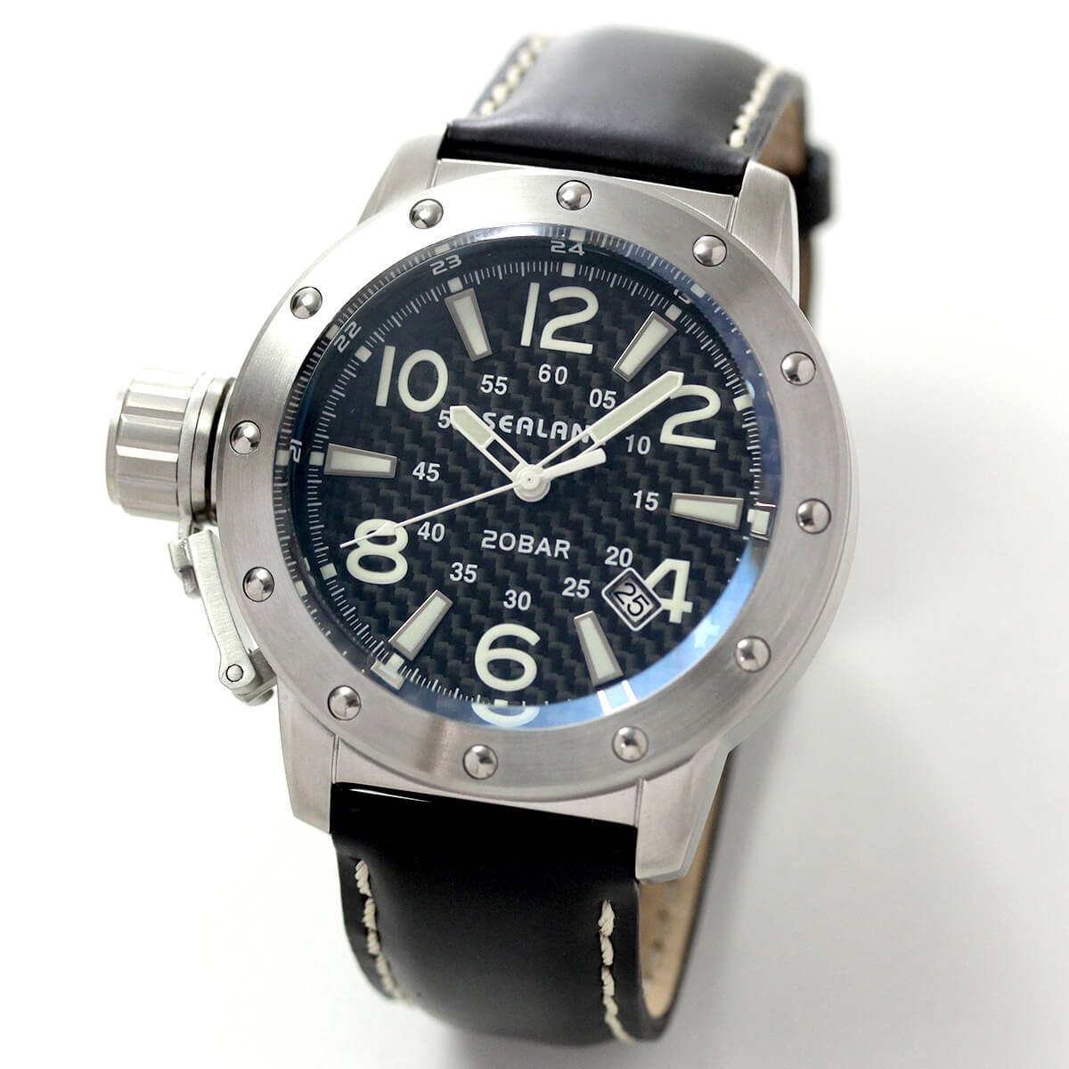 SEALANE(シーレーン) N夜光 SE54-LBK/腕時計 正規輸入品 : se54-lbk