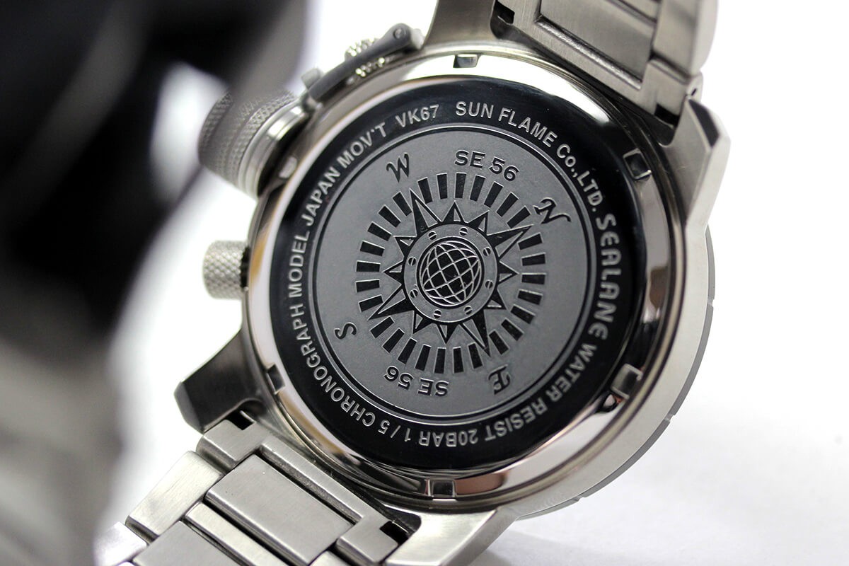 SEALANE(シーレーン) クォーツ SE56-MBK/腕時計 正規輸入品 : se56-mbk 