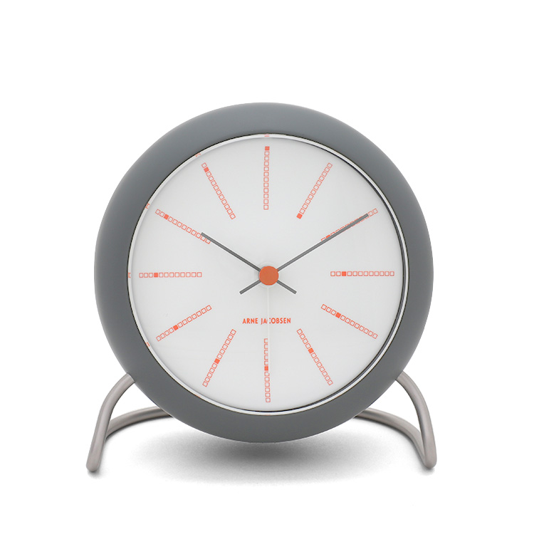 アルネヤコブセン テーブルクロック バンカーズ TABLE CLOCK BANKERS ARNE JACOBSEN プレゼント ギフト 時計 ギフト 結婚祝い プレゼント 贈り物 新生活応援｜syokkibiyori｜03