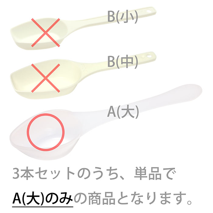 A(大)ｘ2 Takayama 粉ミルク 計量スプーン できあがり量(約100ml)一覧 