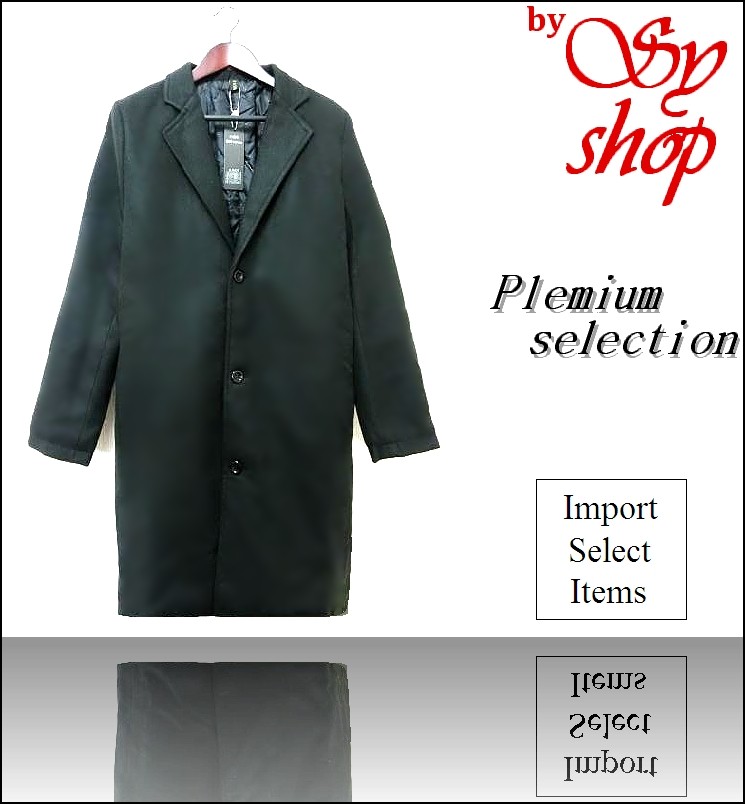 コート メンズ チェスターコート 高級感 メルトン キャメル ブラック 2