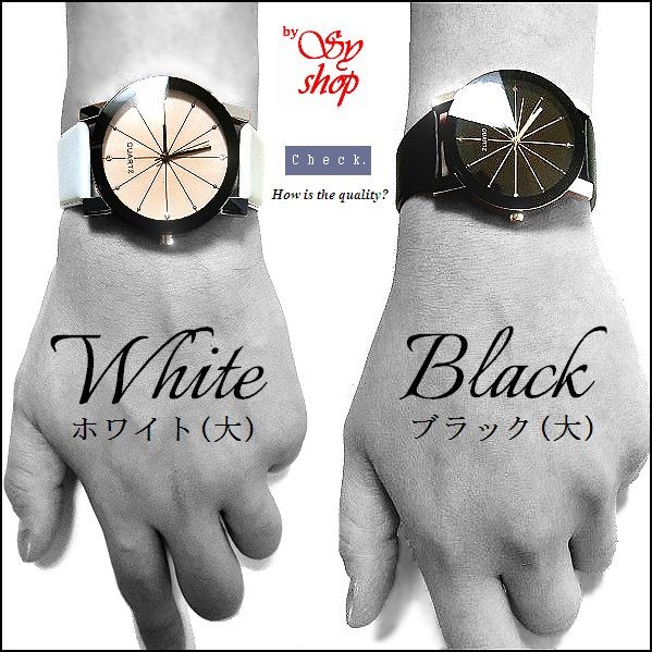 腕時計 メンズ 12面 カットガラス アナログ CZダイヤ(キュービック