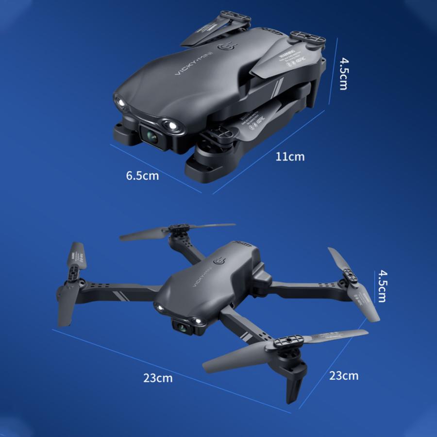 ドローン 免許不要 二重カメラ付き 6K HD高画質 空撮 スマホで操作可 初心者 WIFI FPV リアルタイム 高度維持 正月 人気プレゼン ギフト 日本語説明書付き |  | 01