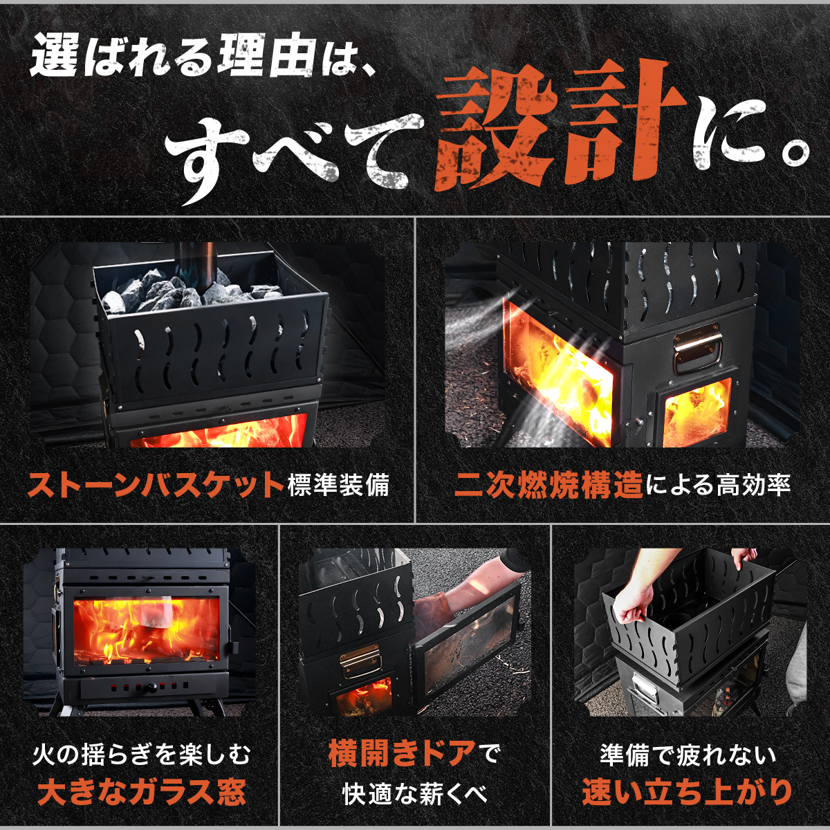 サウナストーブ 薪ストーブ ストーンバスケット サウナ ロウリュ 二次