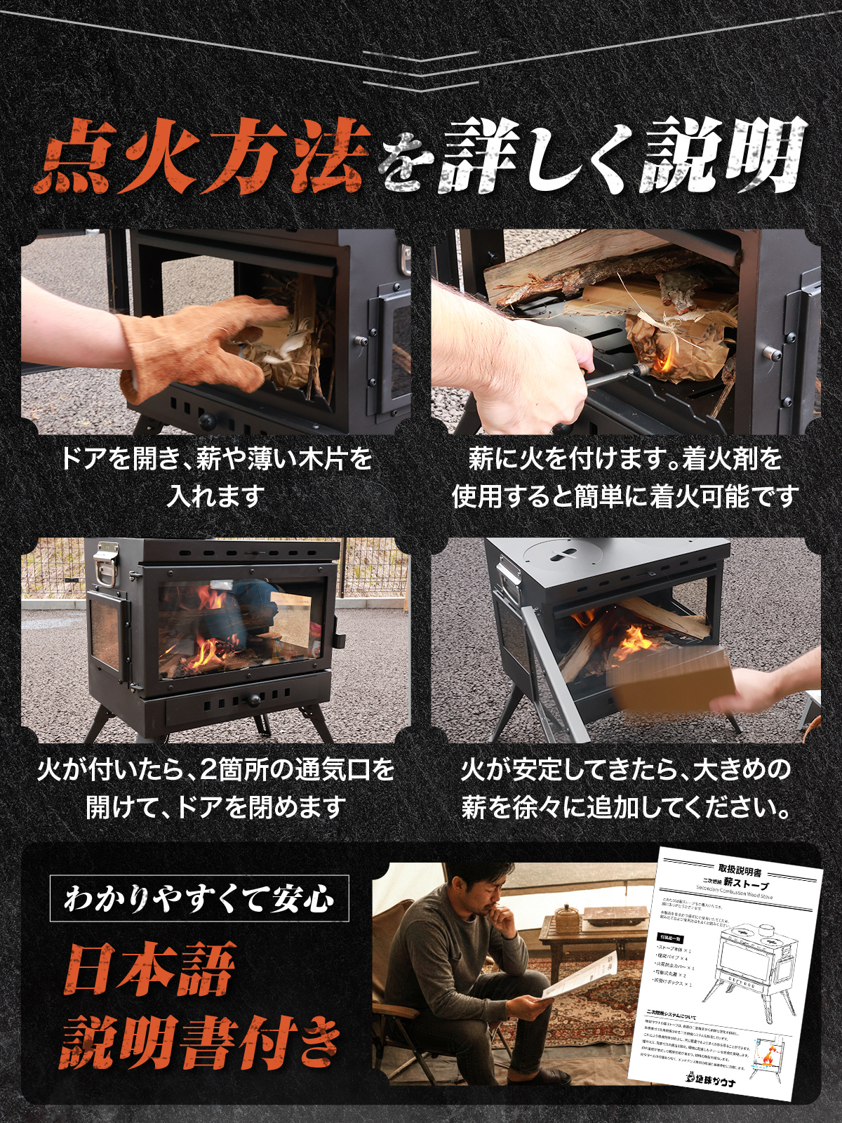 サウナストーブ 薪ストーブ ストーンバスケット サウナ ロウリュ 二次