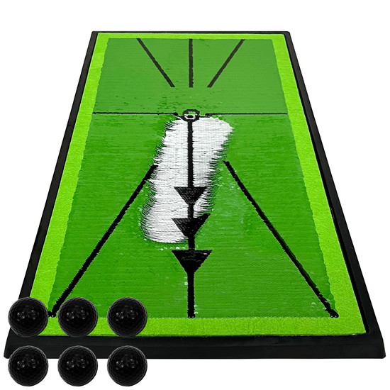 Golf Style ディボットプロマット ゴルフマット ゴルフ 練習 マット 跡