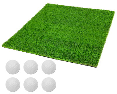 GolfStyle ゴルフマット 35mm ラフ芝 ゴルフ 120×120cm Golf Style ゴルフマット 35mm ラフ芝 ゴルフ 練習 マット 120