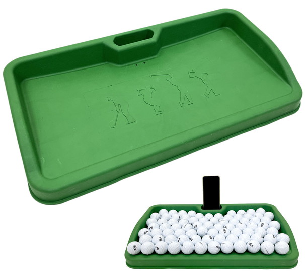 Golf Style ゴルフボール トレイ 100球 大容量 かご 収納箱 ゴルフ練習