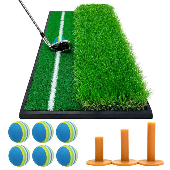 Golf Style ゴルフマット ゴルフ 練習 マット 2WAY 人工芝 ラフ 45mm
