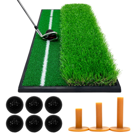Golf Style ゴルフマット ゴルフ 練習 マット 2WAY 人工芝 ラフ 45mm