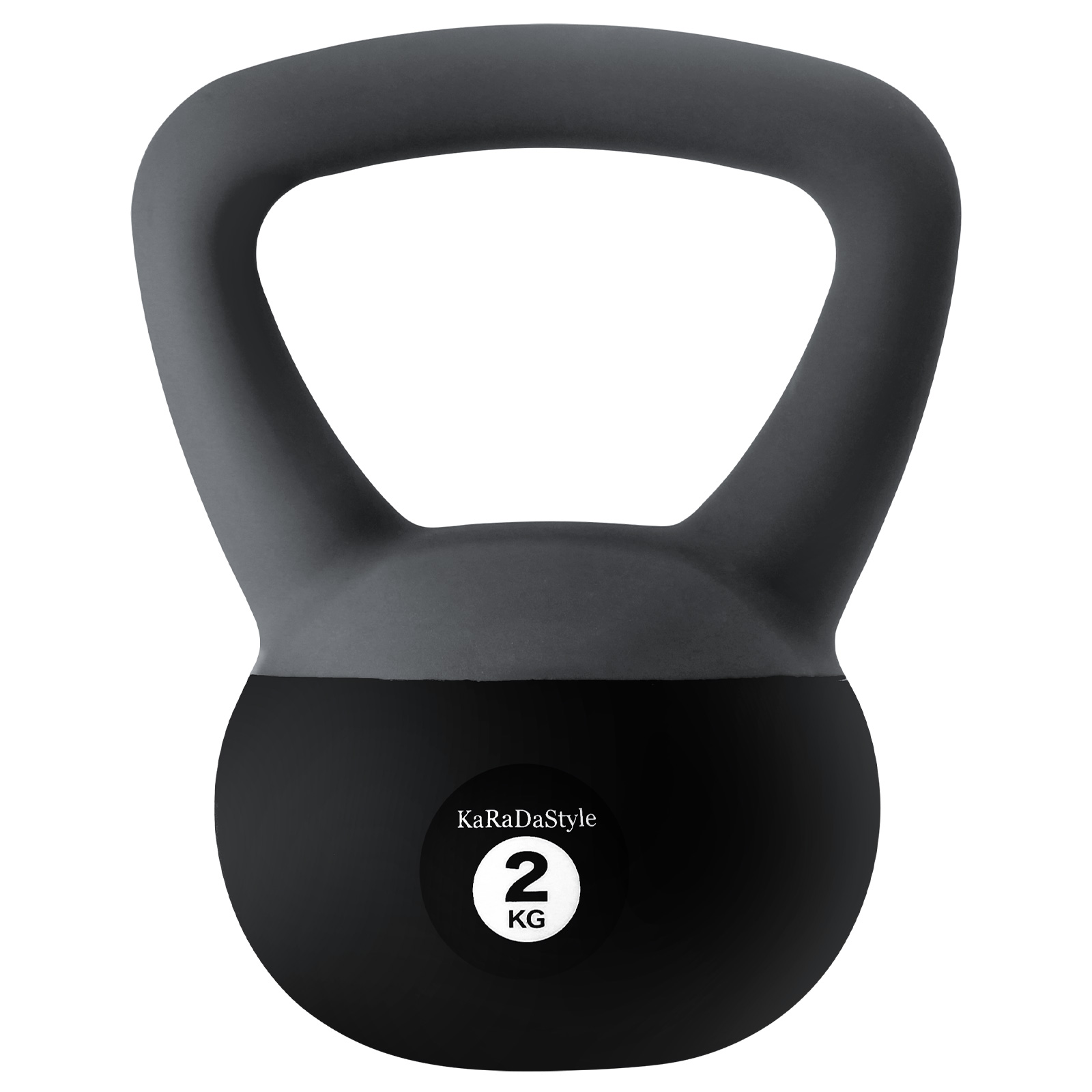 KaRaDa Style ケトルベル ソフトタイプ 2kg ワイドハンドル 握りやすい