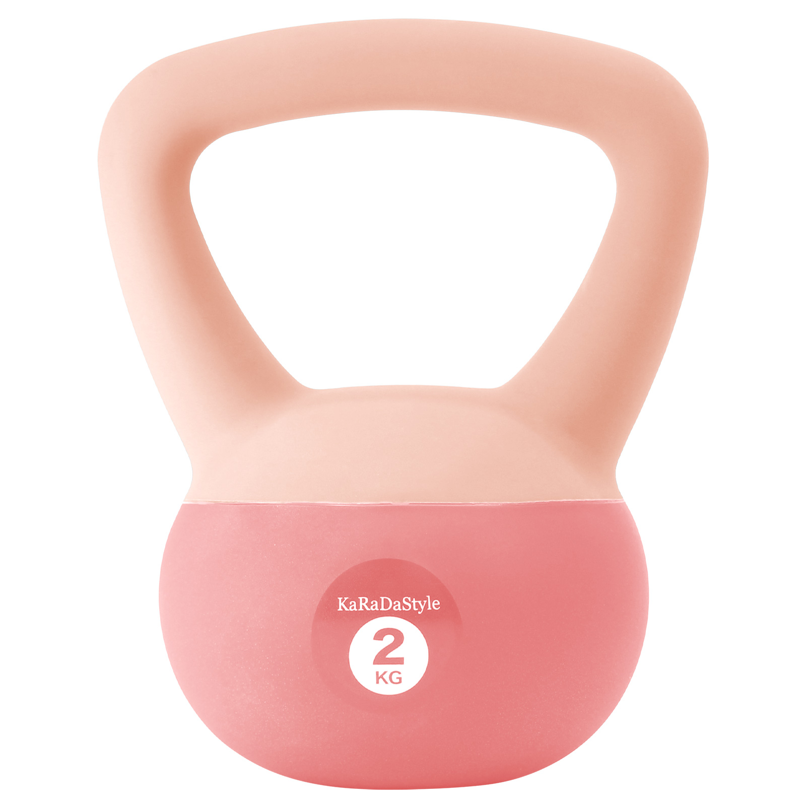 KaRaDa Style ケトルベル ソフトタイプ 2kg ワイドハンドル 握りやすい