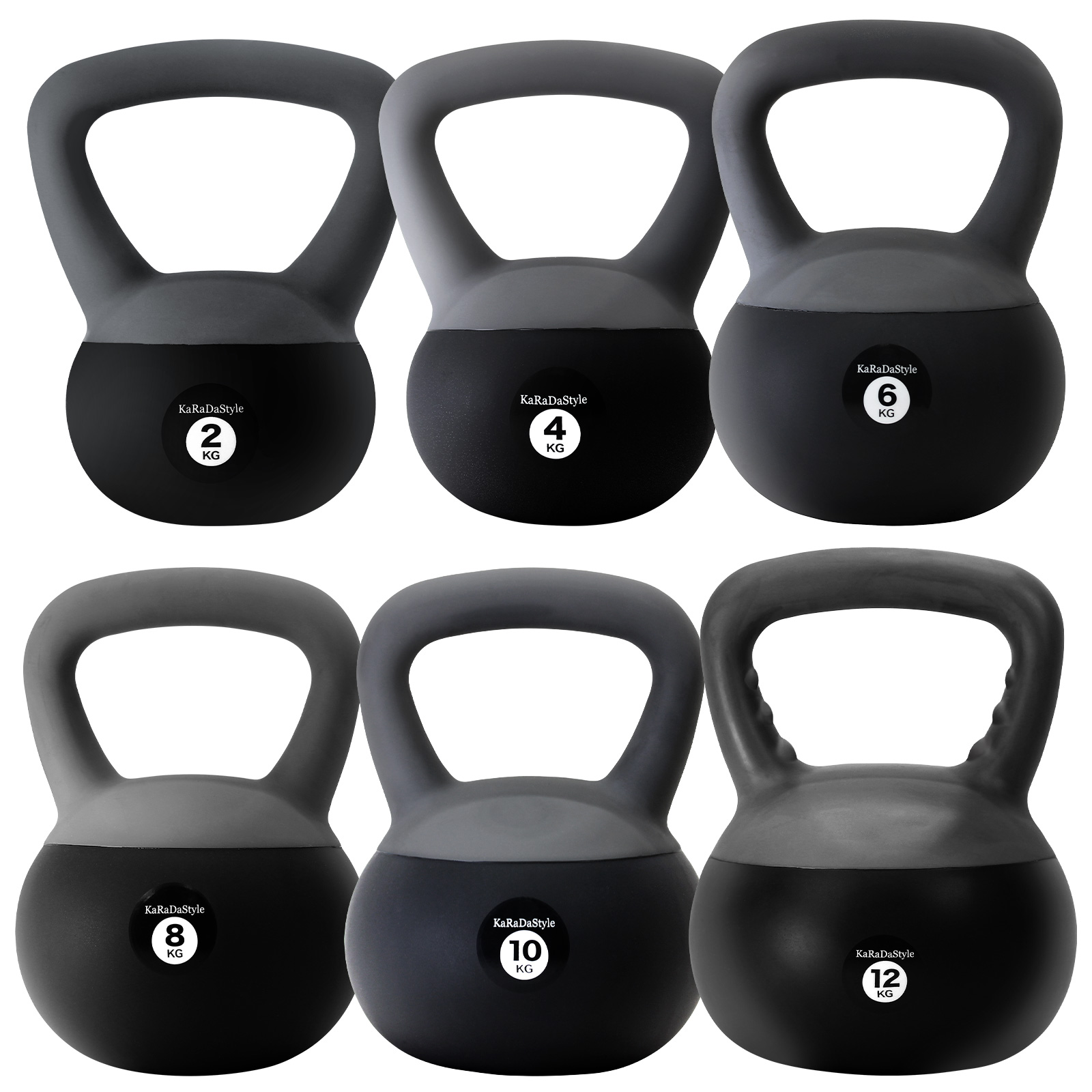 KaRaDa Style ケトルベル ソフトタイプ 2kg 4kg 6kg 8kg 10kg 12kg