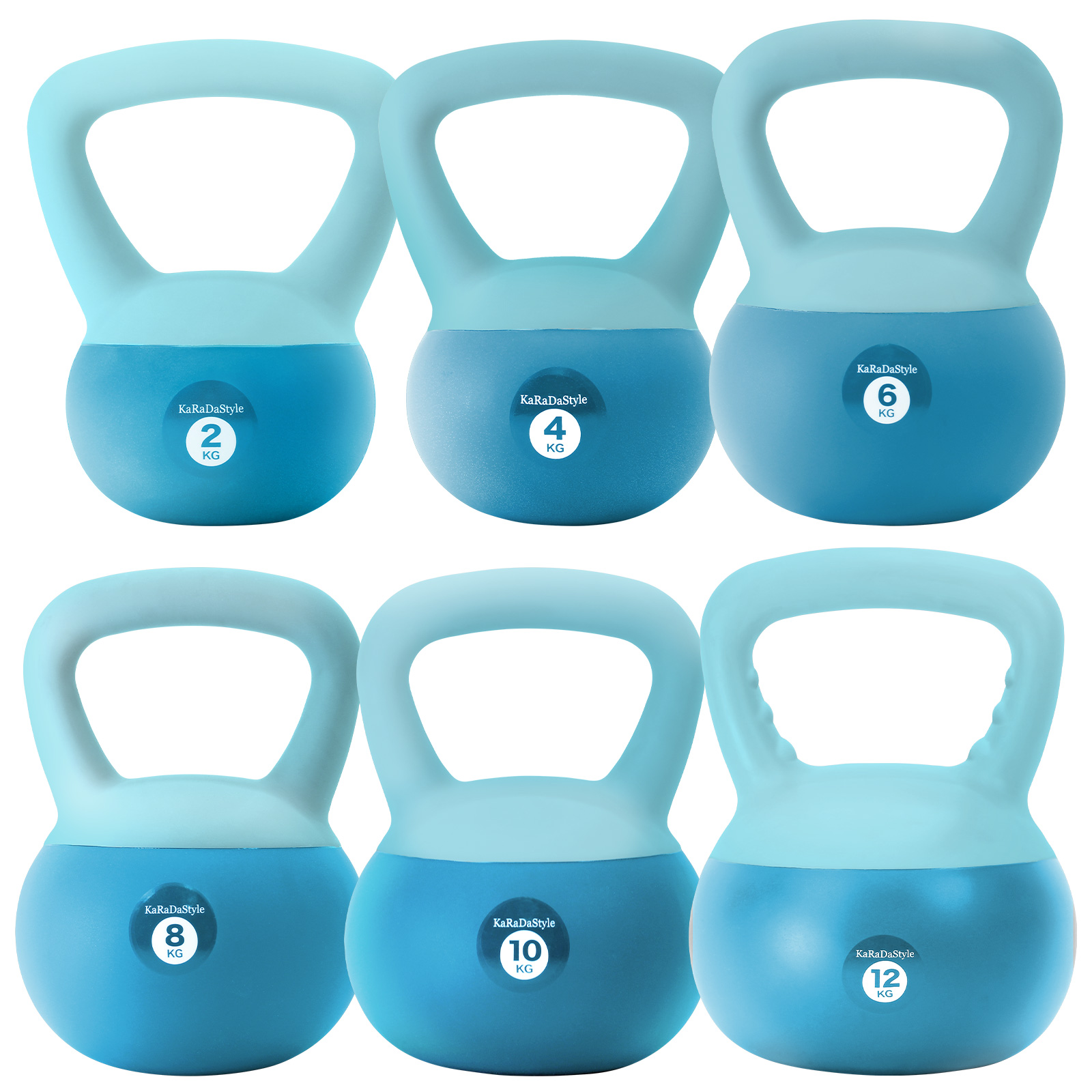KaRaDa Style ケトルベル ソフトタイプ 2kg 4kg 6kg 8kg 10kg 12kg