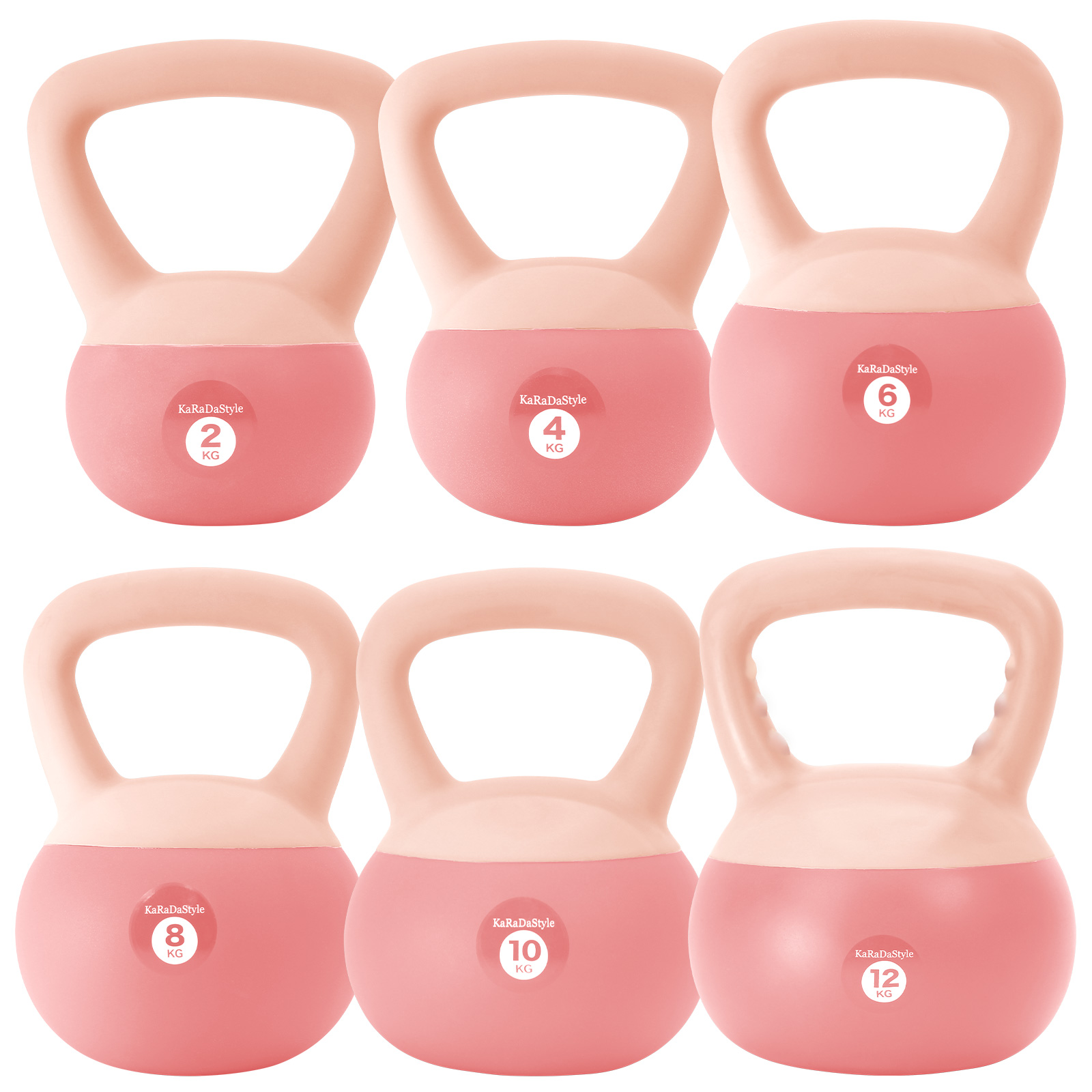 KaRaDa Style ケトルベル ソフトタイプ 2kg 4kg 6kg 8kg 10kg 12kg
