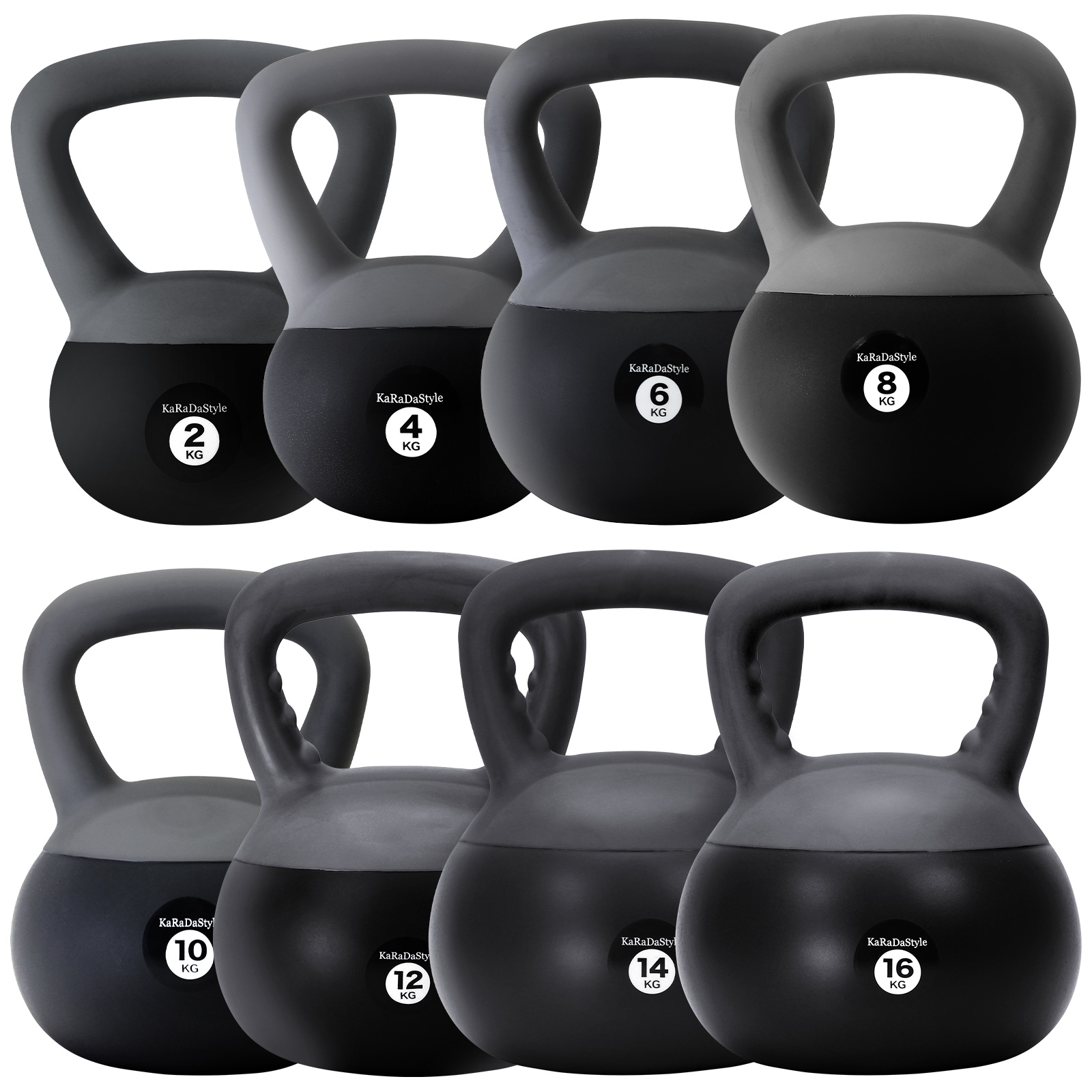 KaRaDa Style ケトルベル ソフトタイプ 2kg 4kg 6kg 8kg 10kg 12kg
