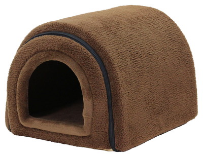 ドーム型 犬 猫 ハウス ベッド マット ペットベッド ドームハウス 冬用 折りたたみ 猫ハウス 犬ハウス 室内 冬 ふわふわ 暖か おしゃれ ペットハウス Mサイズ