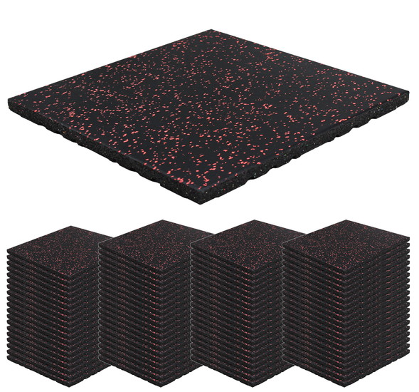 ジムマット　25枚セット　スロープ付き　インサイ　　ゴム　マット　トレーニング ジムマット 25枚セット スロープ付き インサイ ゴム マット