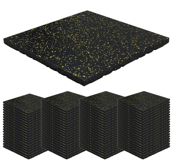 KaRaDa Style ゴムマット ジムマット 25mm 防音 防振 床 ホームジム 筋