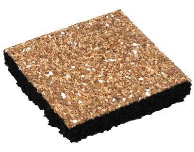 MUSCLE FACTORY ゴム フロアマット ジムマット 25mm トレーニング