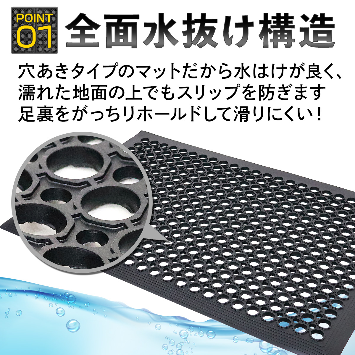 【開封済・未使用】ラバーマット 滑り止めマット 浴室 プール 転倒防止 グリーン 開封済・未使用】ラバーマット 滑り止めマット 浴室 プール 転倒防止
