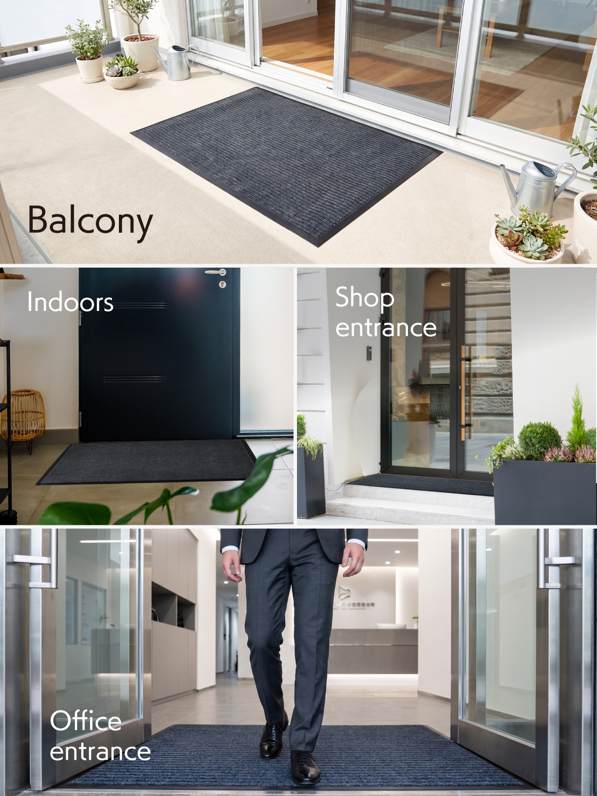 Golf Style 玄関マット 60×90cm 泥落としマット 業務用 家庭用 薄型