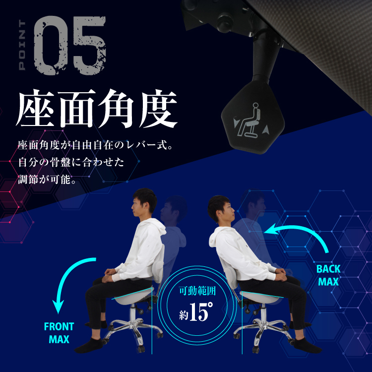 STRASSE GAMING LAB 腰痛対策チェア 椅子 ゲーミングチェア オフィス 