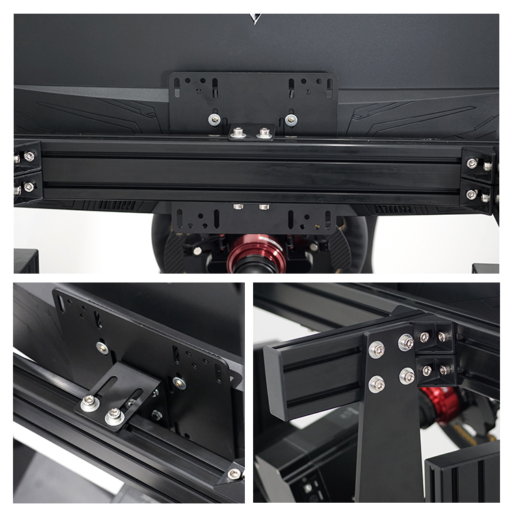 引き取り限定】ハンコン用モニターフレーム 32インチモニター付 Amazon