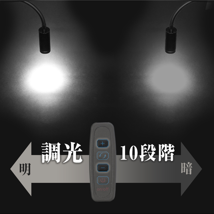 ZEXT ガンラック用調光・調色式スポットライト BF90オプション