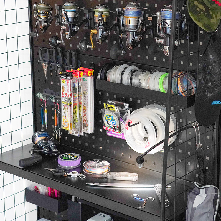 ZEXT フィッシングラック用 [照明器具 デスクライト LED 明るさ調整 10