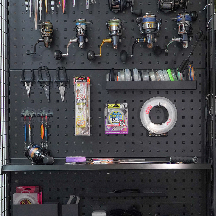 置き物 ZEXT フィッシングラック用 小物入れ 横長大 FF90オプション