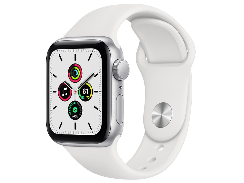 Apple Watch SE GPSモデル 40mm MYDM2J/A [ホワイトスポーツバンド] 即納OK｜syunkenya