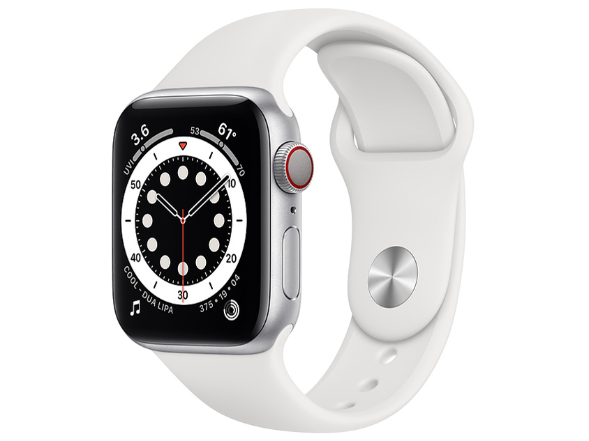 Apple Watch Series 6 GPS+Cellularモデル 40mm M06M3J/A [ホワイト