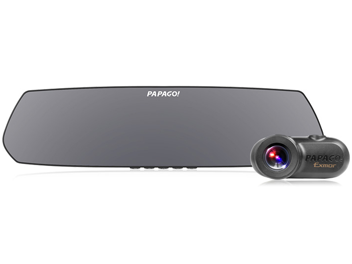 PAPAGO ルームミラー型2カメラドライブレコーダー GoSafe M790S1 GSM790S1-32G 即納OK｜syunkenya