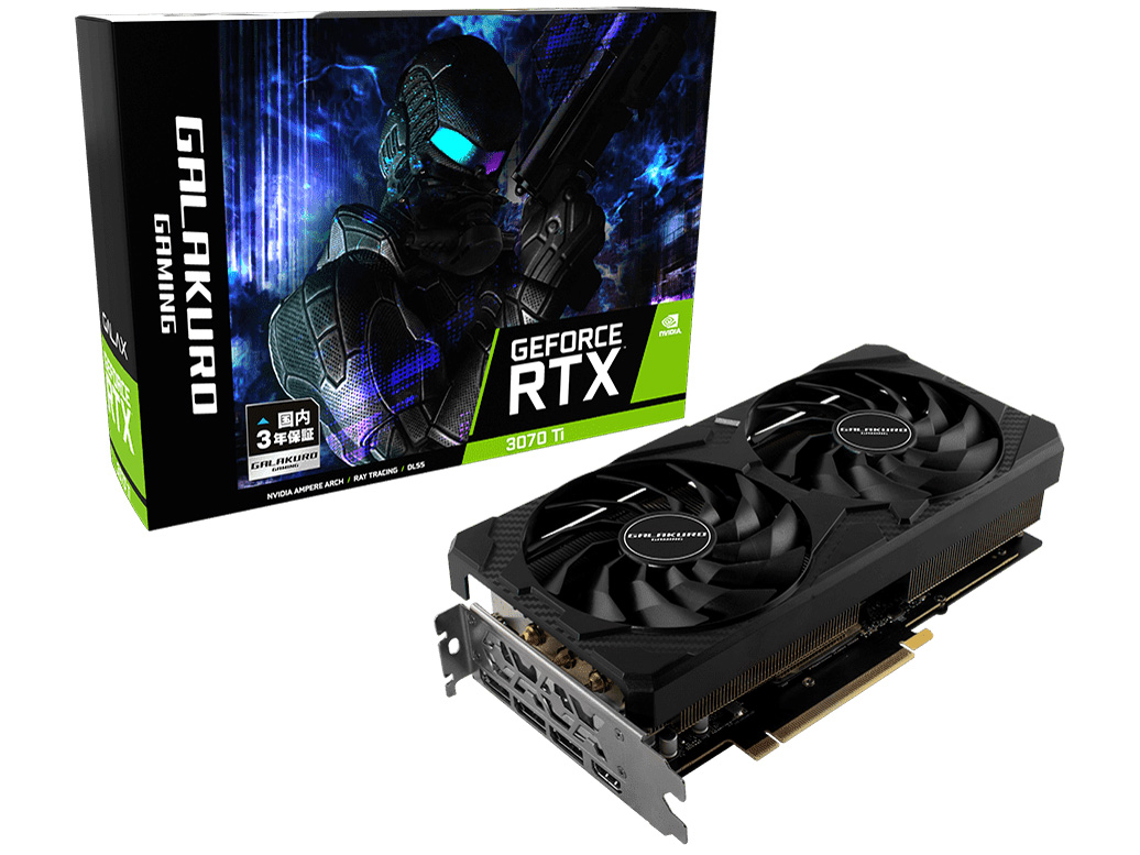 玄人志向 NVIDIA GeForce RTX3070Ti 搭載 グラフィックボード GALAKURO GAMING  GG-RTX3070Ti-E8GB/DF [PCIExp 8GB] 即納OK : 4988755059909 : 俊賢屋 - 通販 -  Yahoo!ショッピング